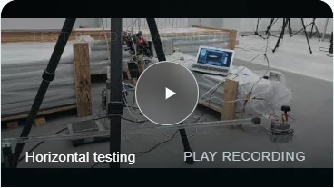 Horizontal testing preview supplied in the website feedback