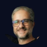 Portrait accompanying Prof. Dr. (×2) Nelson Bolivar in the presentation